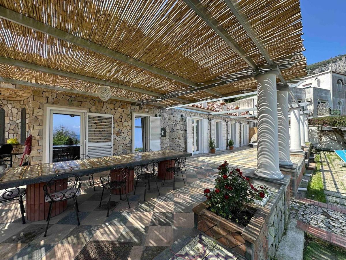 Villa Amalu Capri Piscina E Giardino Dış mekan fotoğraf