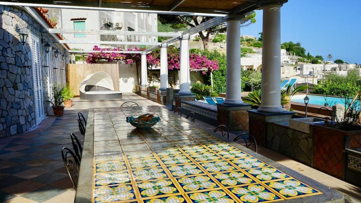 Villa Amalu Capri Piscina E Giardino Dış mekan fotoğraf