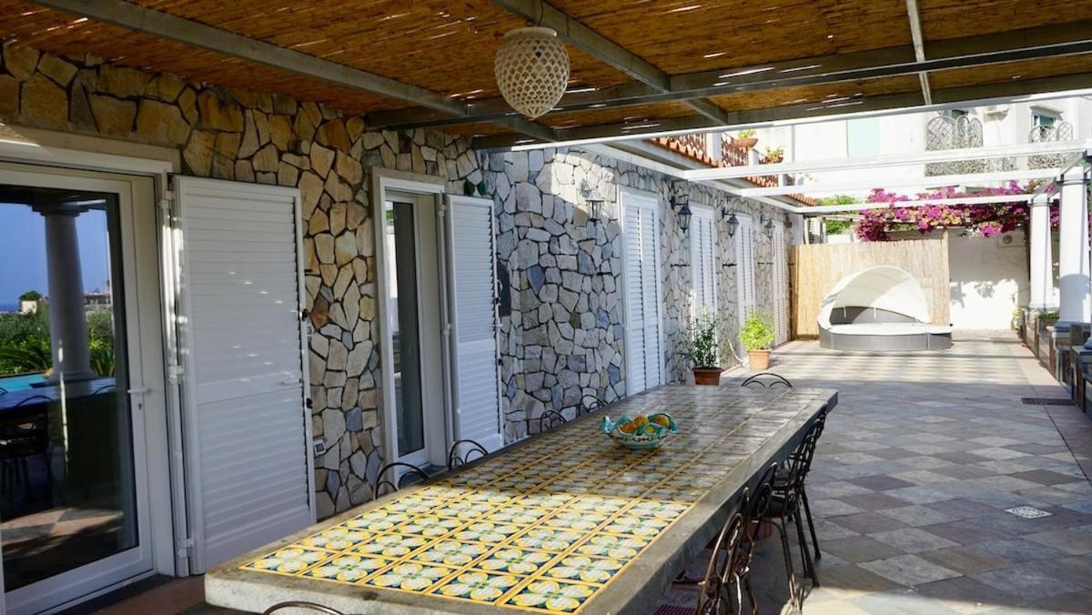Villa Amalu Capri Piscina E Giardino Dış mekan fotoğraf