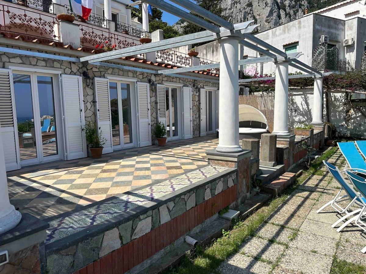 Villa Amalu Capri Piscina E Giardino Dış mekan fotoğraf