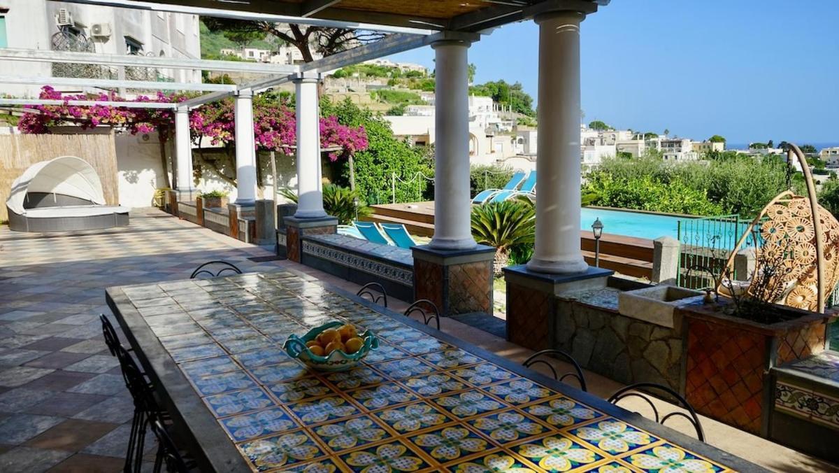 Villa Amalu Capri Piscina E Giardino Dış mekan fotoğraf